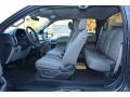 Medium Earth Gray Front Seat Photo for 2017 Ford F250 Super Duty #117199705