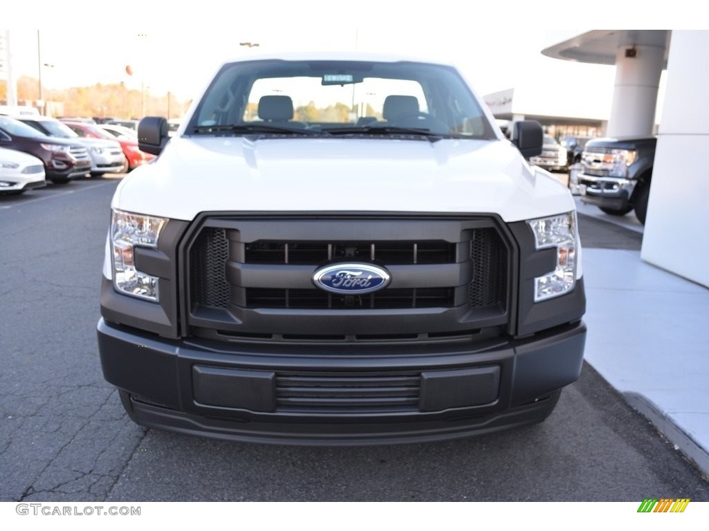 2017 F150 XL Regular Cab - Oxford White / Earth Gray photo #4