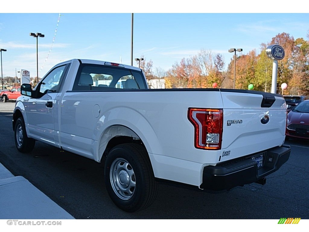 2017 F150 XL Regular Cab - Oxford White / Earth Gray photo #14