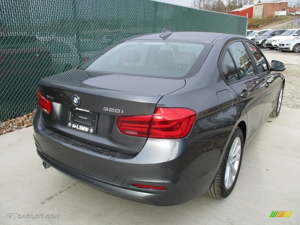 2017 3 Series 320i xDrive Sedan - Mineral Grey Metallic / Black photo #4