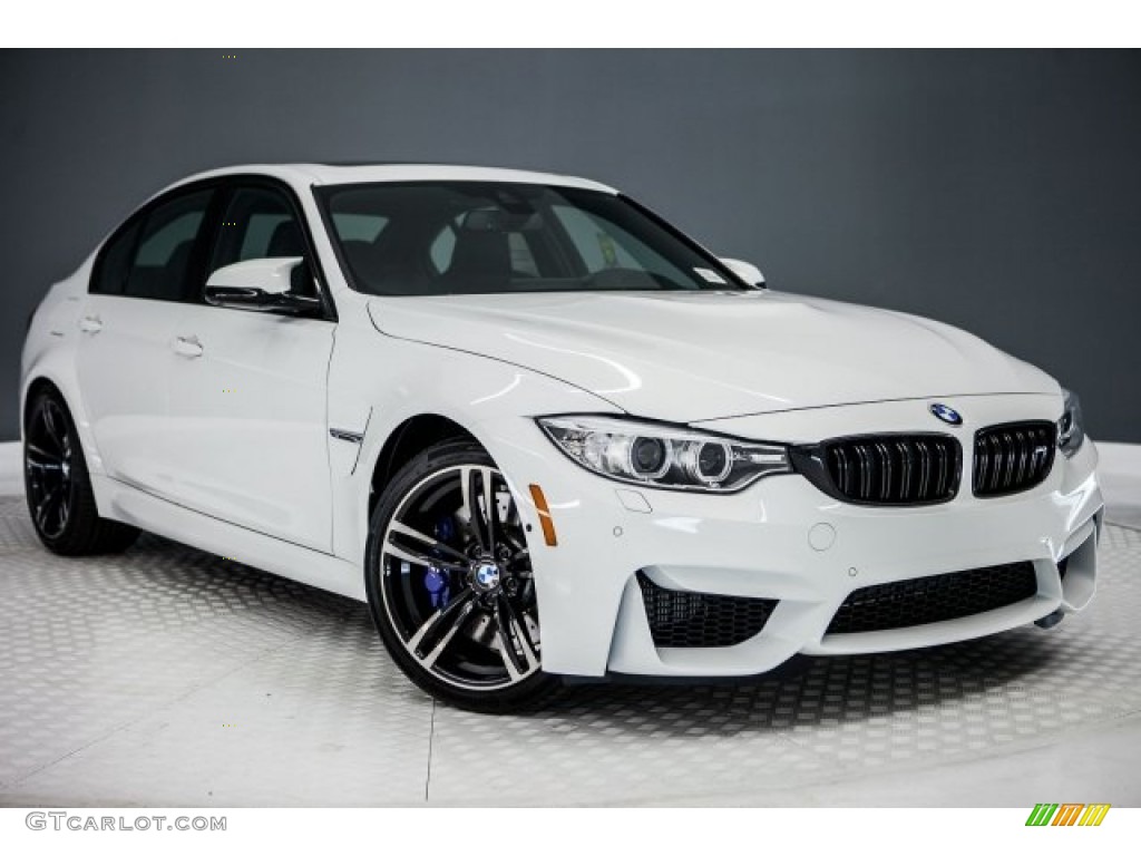 2017 M3 Sedan - Alpine White / Black photo #12