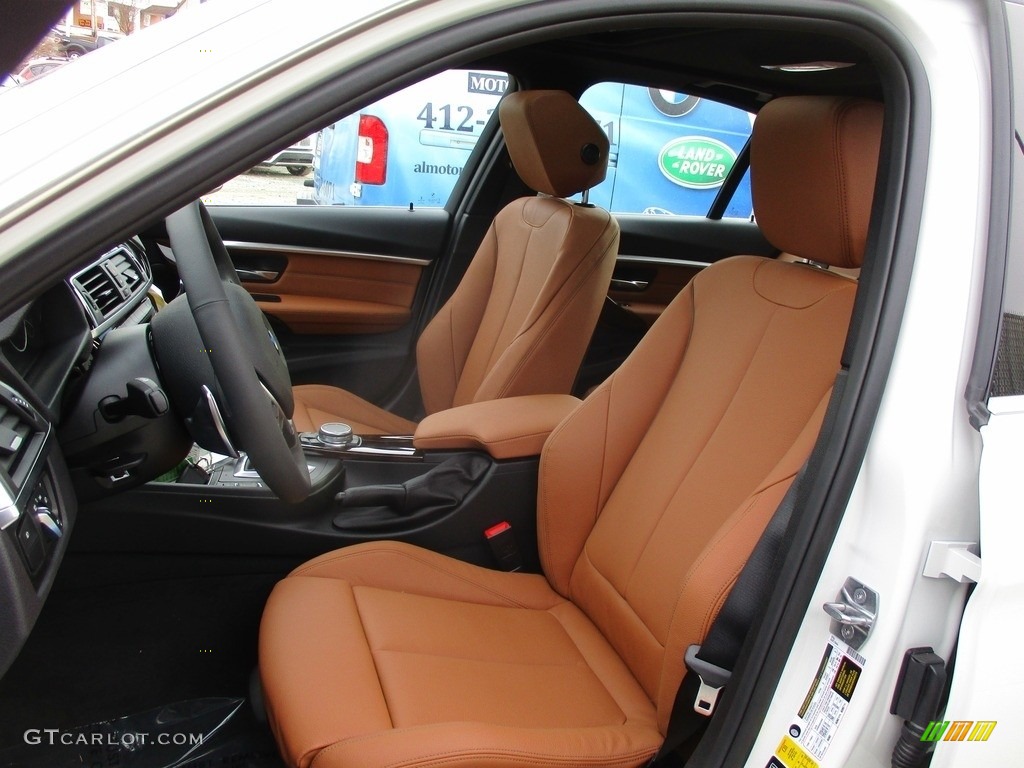 Saddle Brown Interior 2017 BMW 3 Series 330i xDrive Sedan Photo #117201827