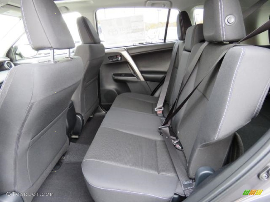 Black Interior 2017 Toyota RAV4 XLE Photo #117202214