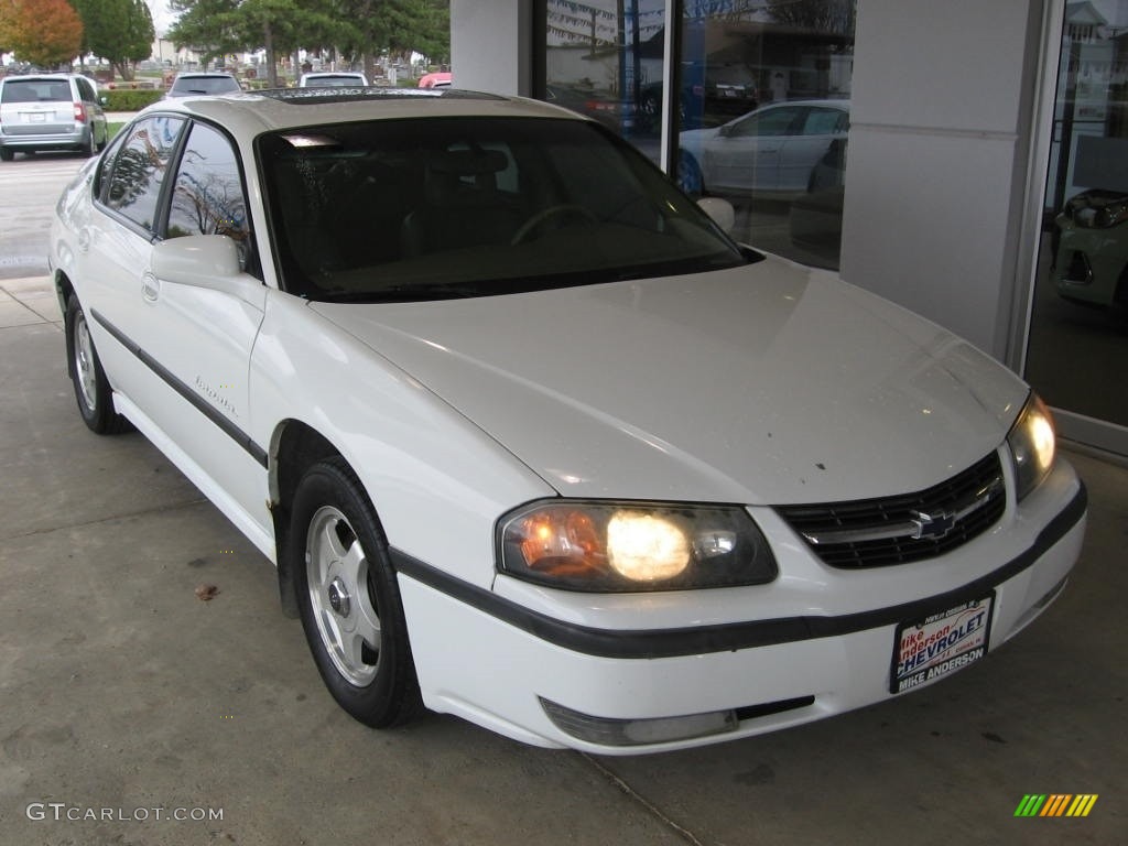 2000 Impala LS - Bright White / Light Oak photo #1