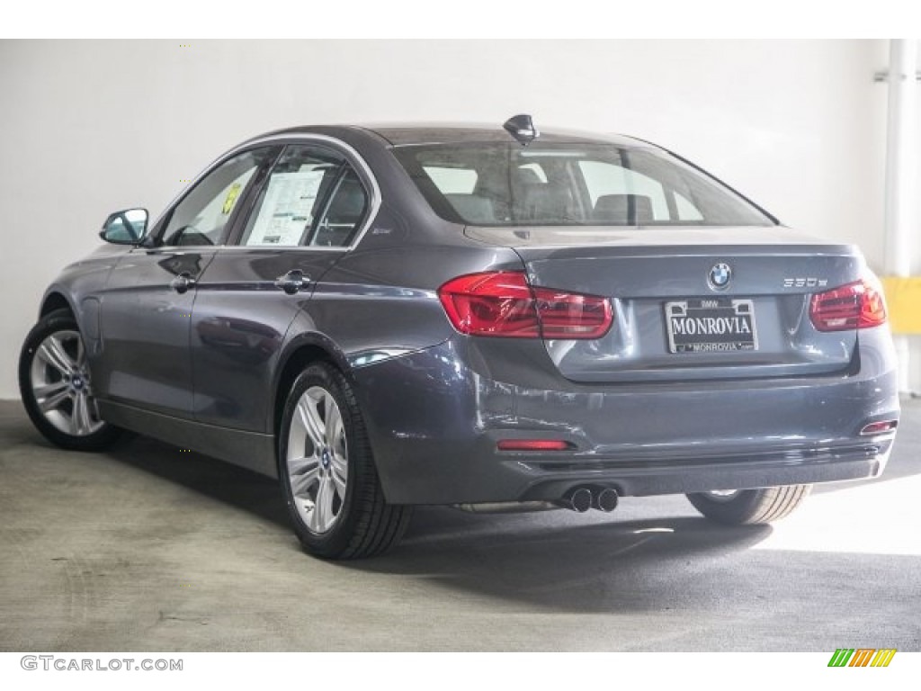 2017 3 Series 330e iPerfomance Sedan - Mineral Grey Metallic / Black photo #3