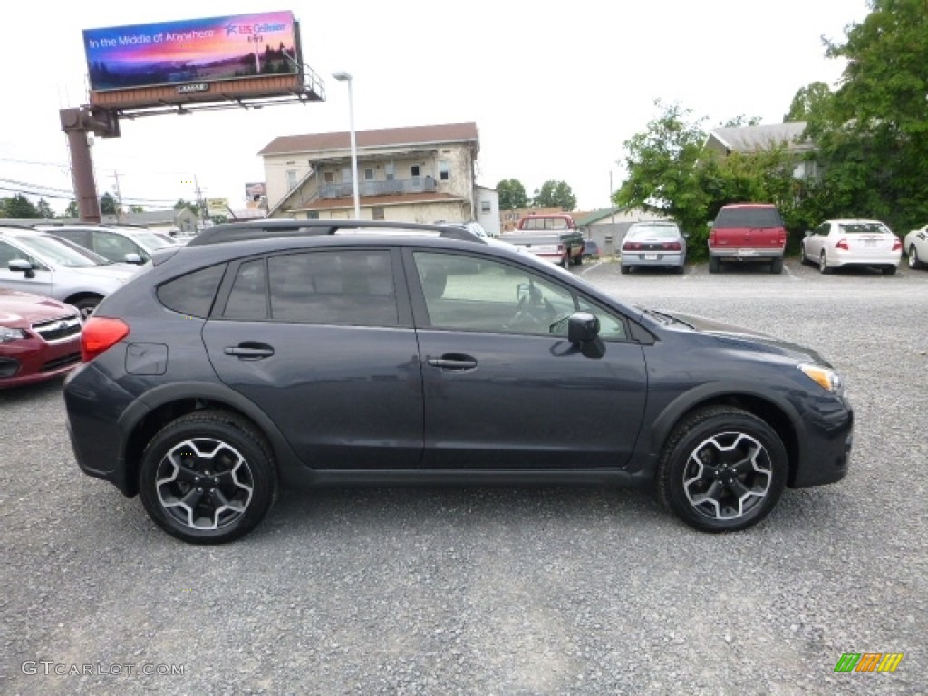 2015 XV Crosstrek 2.0i Premium - Dark Gray Metallic / Black photo #6