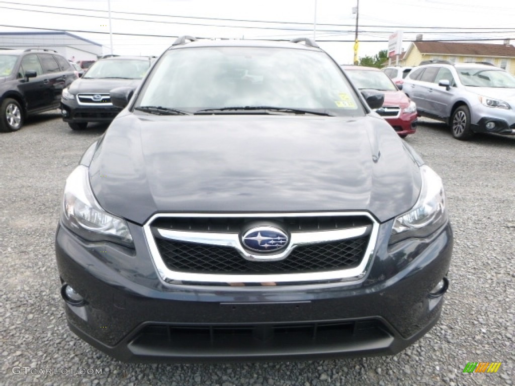2015 XV Crosstrek 2.0i Premium - Dark Gray Metallic / Black photo #12