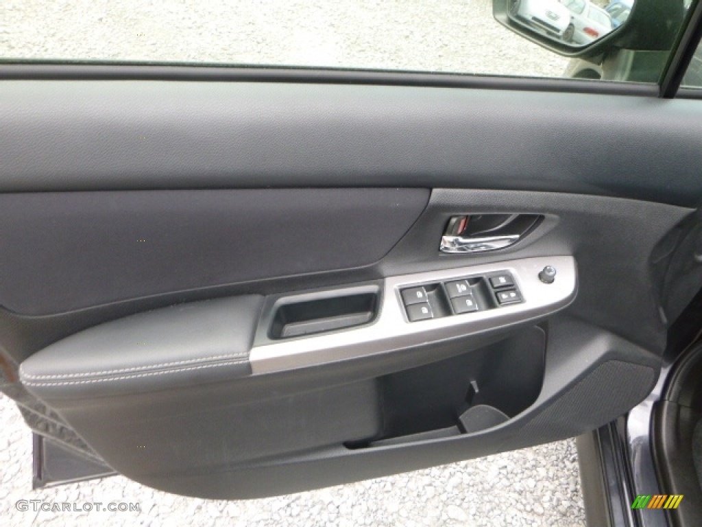 2015 XV Crosstrek 2.0i Premium - Dark Gray Metallic / Black photo #14