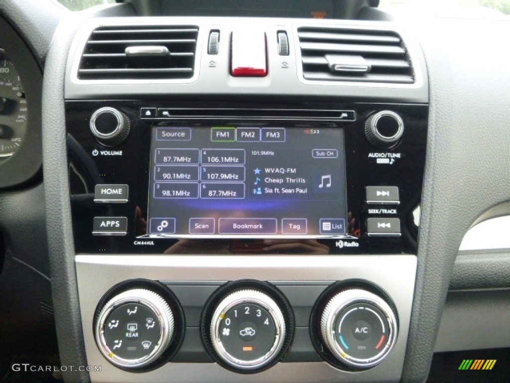 2015 XV Crosstrek 2.0i Premium - Dark Gray Metallic / Black photo #19