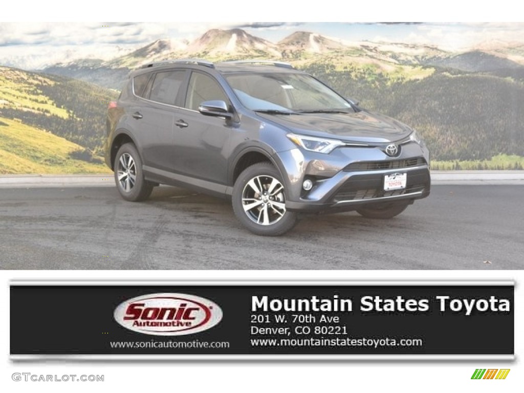 2017 RAV4 XLE AWD - Magnetic Gray Metallic / Black photo #1