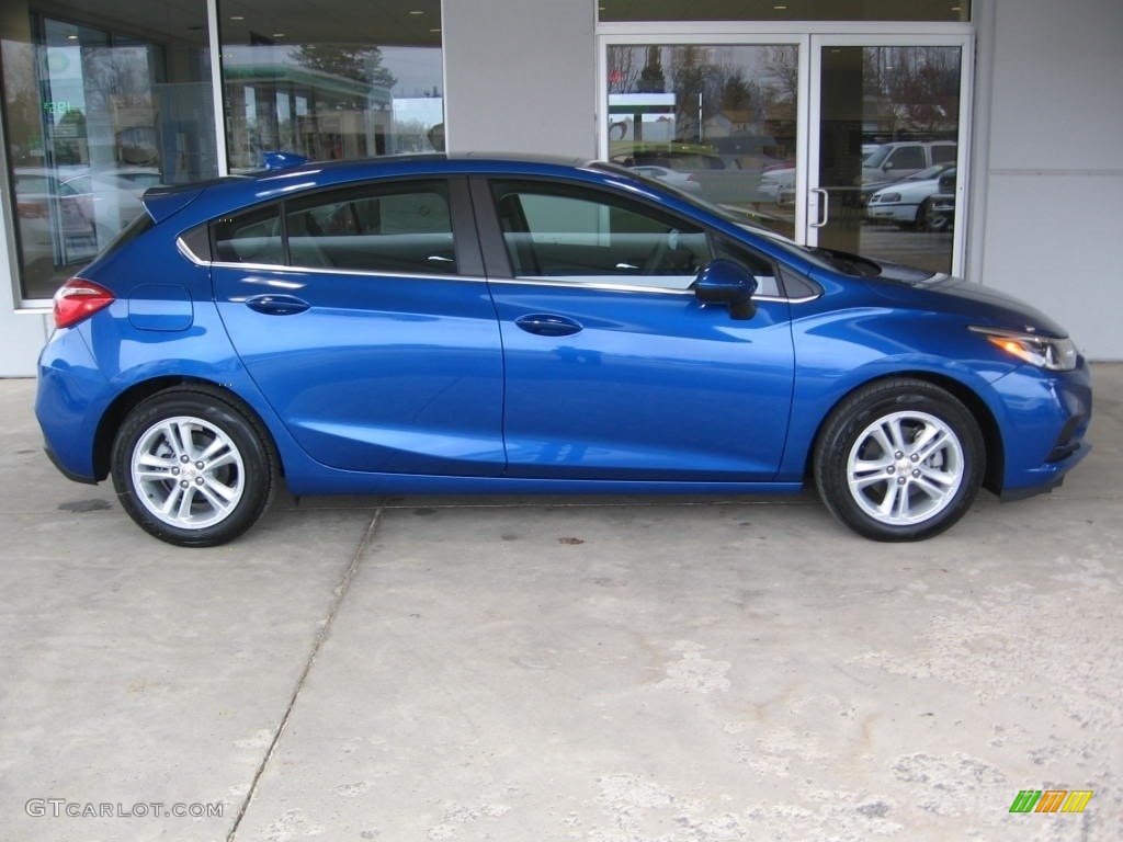 2017 Cruze LT - Kinetic Blue Metallic / Dark Atmosphere/Medium Atmosphere photo #2