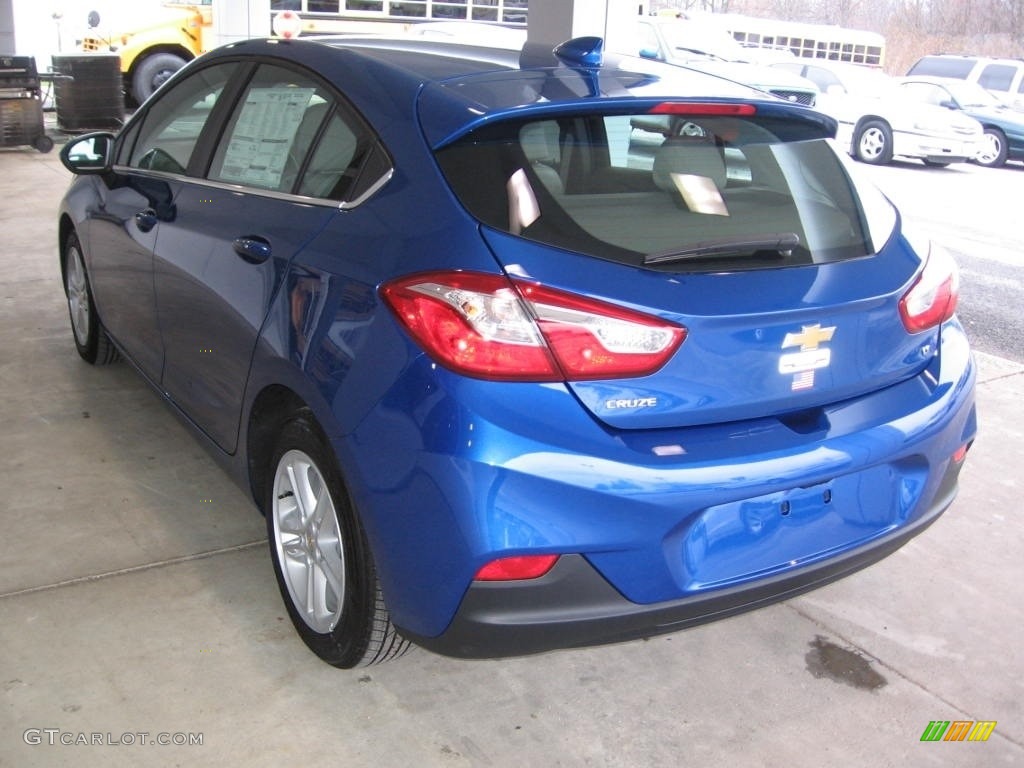 2017 Cruze LT - Kinetic Blue Metallic / Dark Atmosphere/Medium Atmosphere photo #3