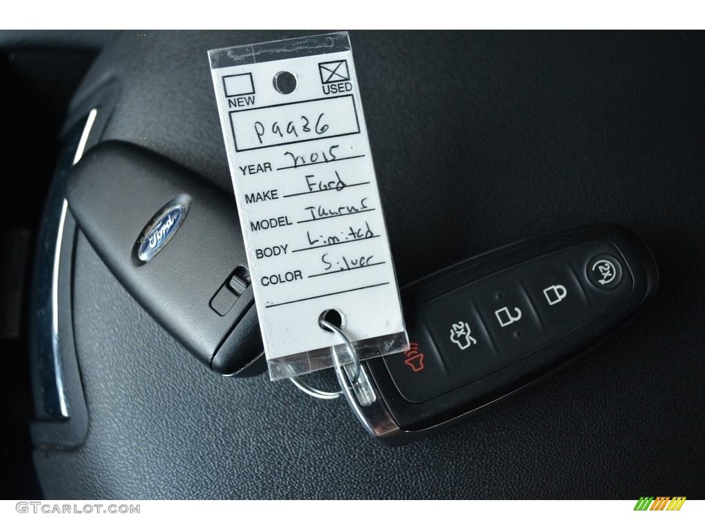 2015 Taurus Limited - Ingot Silver Metallic / Charcoal Black photo #26