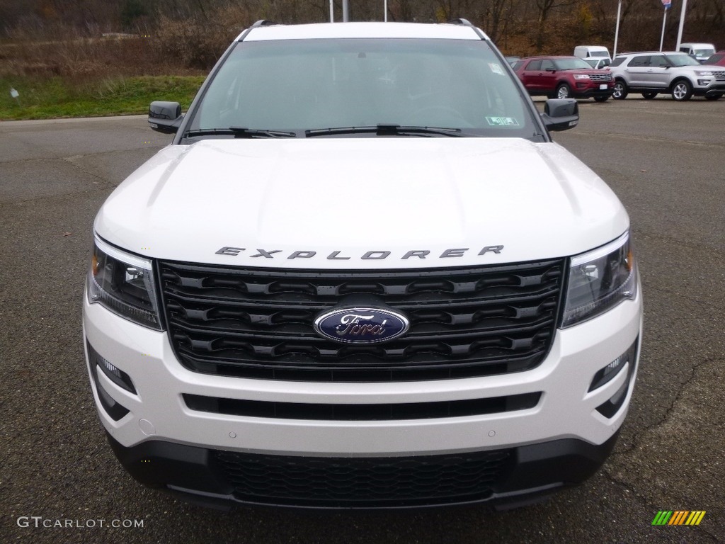 2017 Explorer Sport 4WD - White Platinum / Ebony Black photo #7
