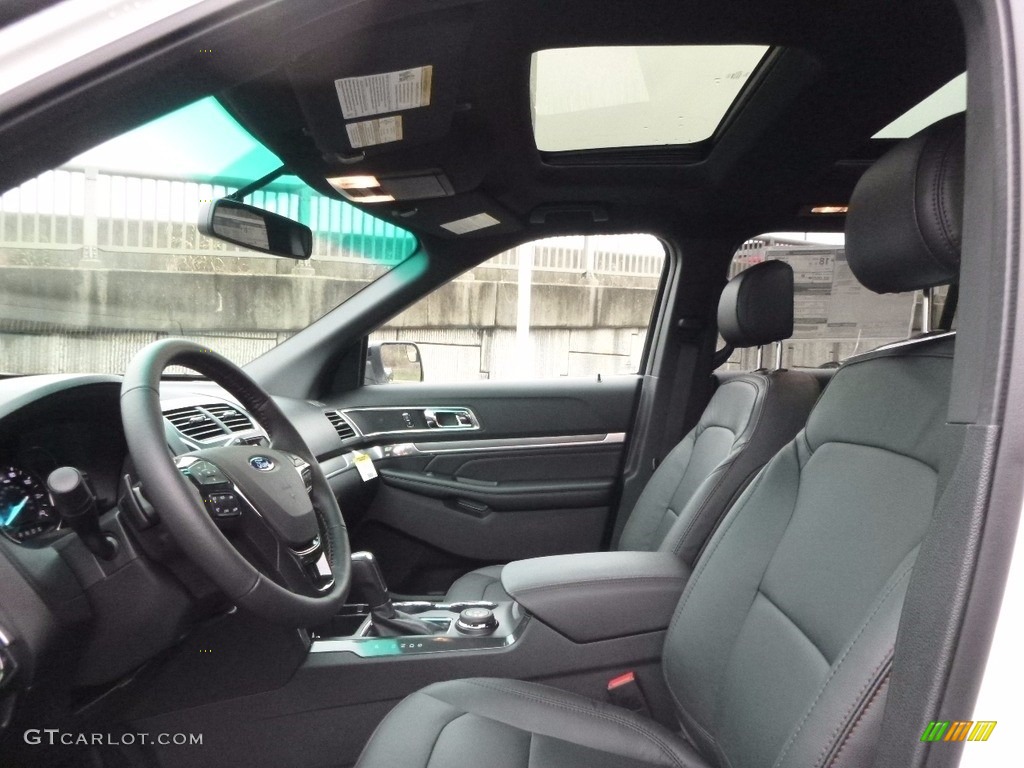 2017 Explorer Sport 4WD - White Platinum / Ebony Black photo #10