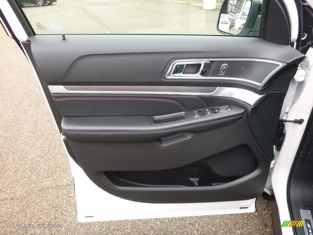 2017 Explorer Sport 4WD - White Platinum / Ebony Black photo #13