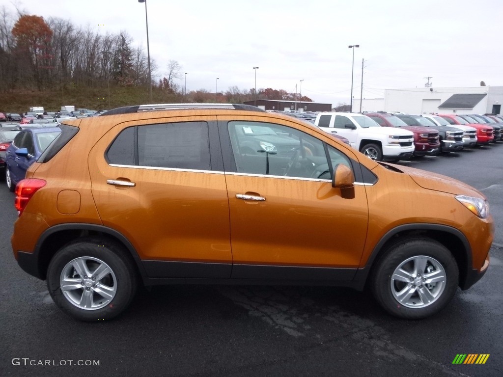 Orange Burst Metallic 2017 Chevrolet Trax LT AWD Exterior Photo #117209083