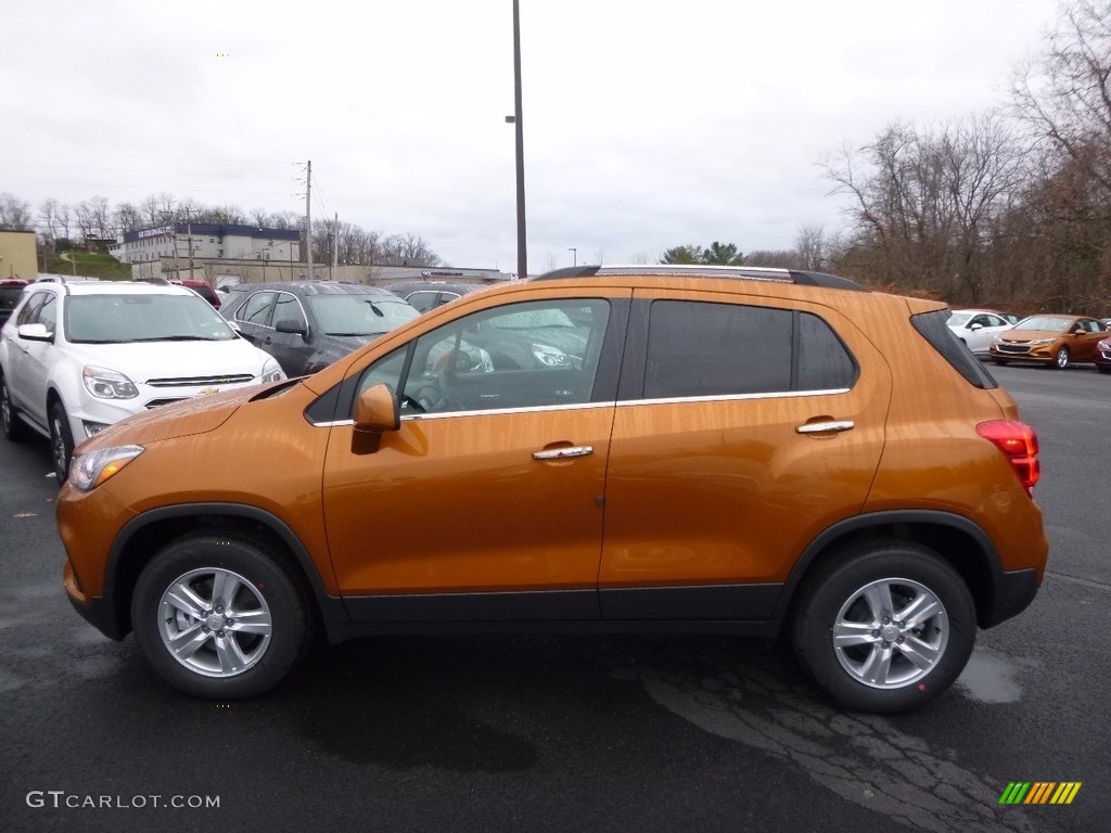 Orange Burst Metallic 2017 Chevrolet Trax LT AWD Exterior Photo #117209206