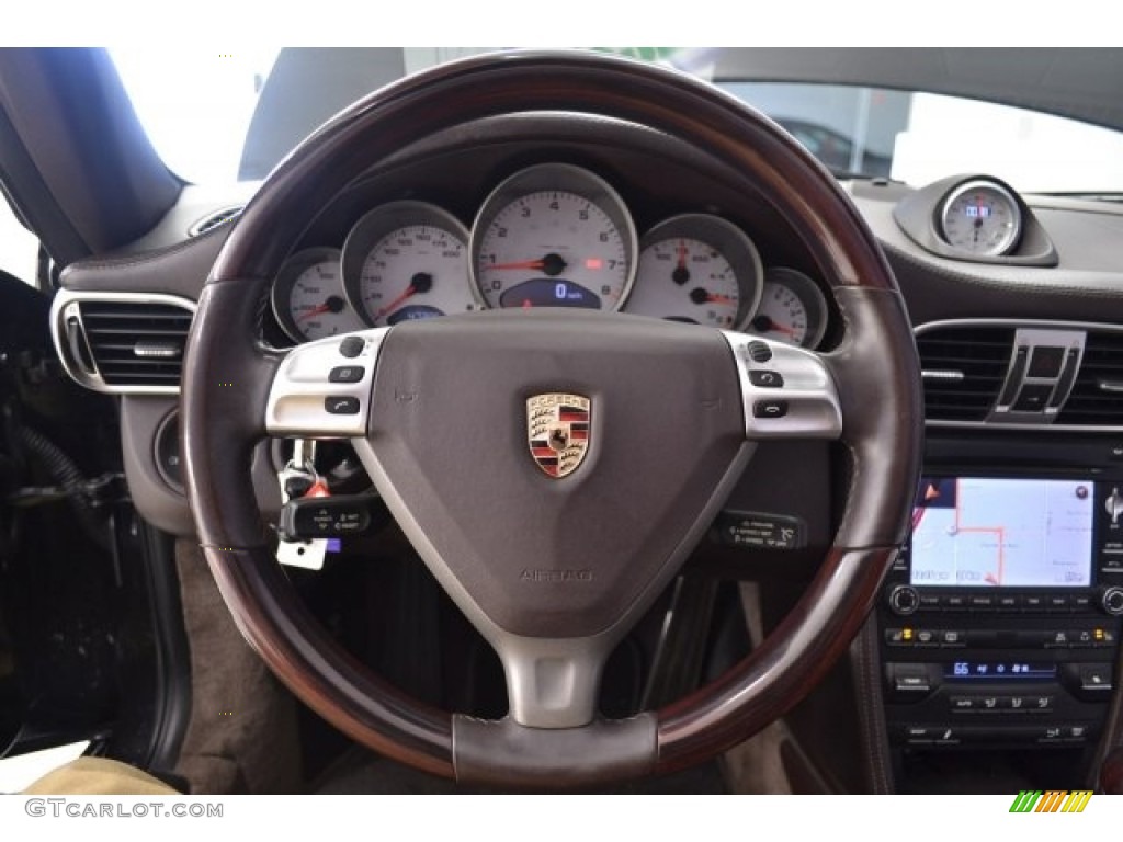 2009 Porsche 911 Carrera S Cabriolet Steering Wheel Photos