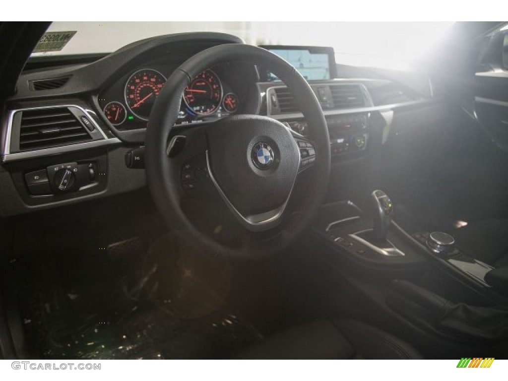 2017 3 Series 330i Sedan - Mineral Grey Metallic / Black photo #6