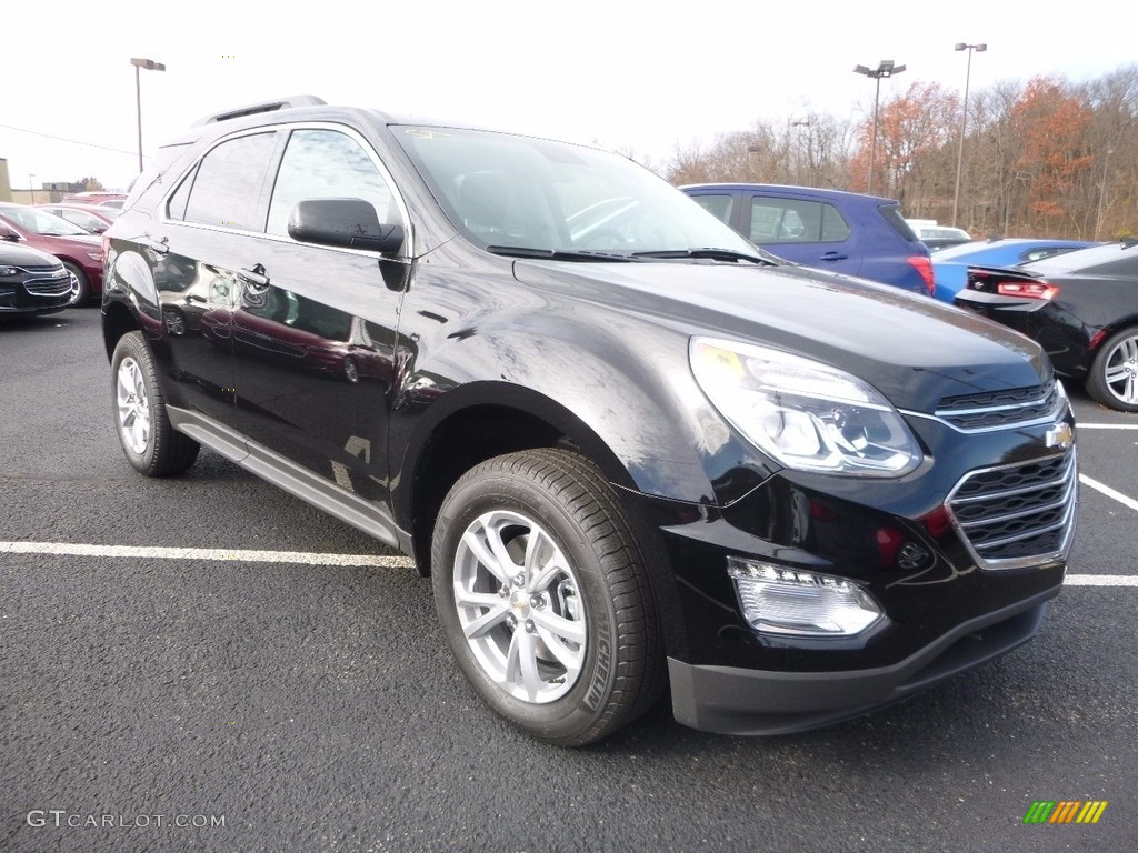 Mosaic Black Metallic 2017 Chevrolet Equinox LT AWD Exterior Photo #117212806