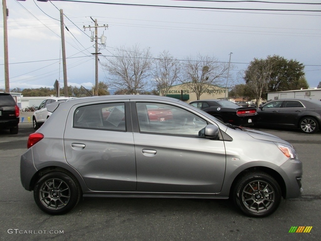 Mercury Gray 2017 Mitsubishi Mirage ES Exterior Photo #117213316