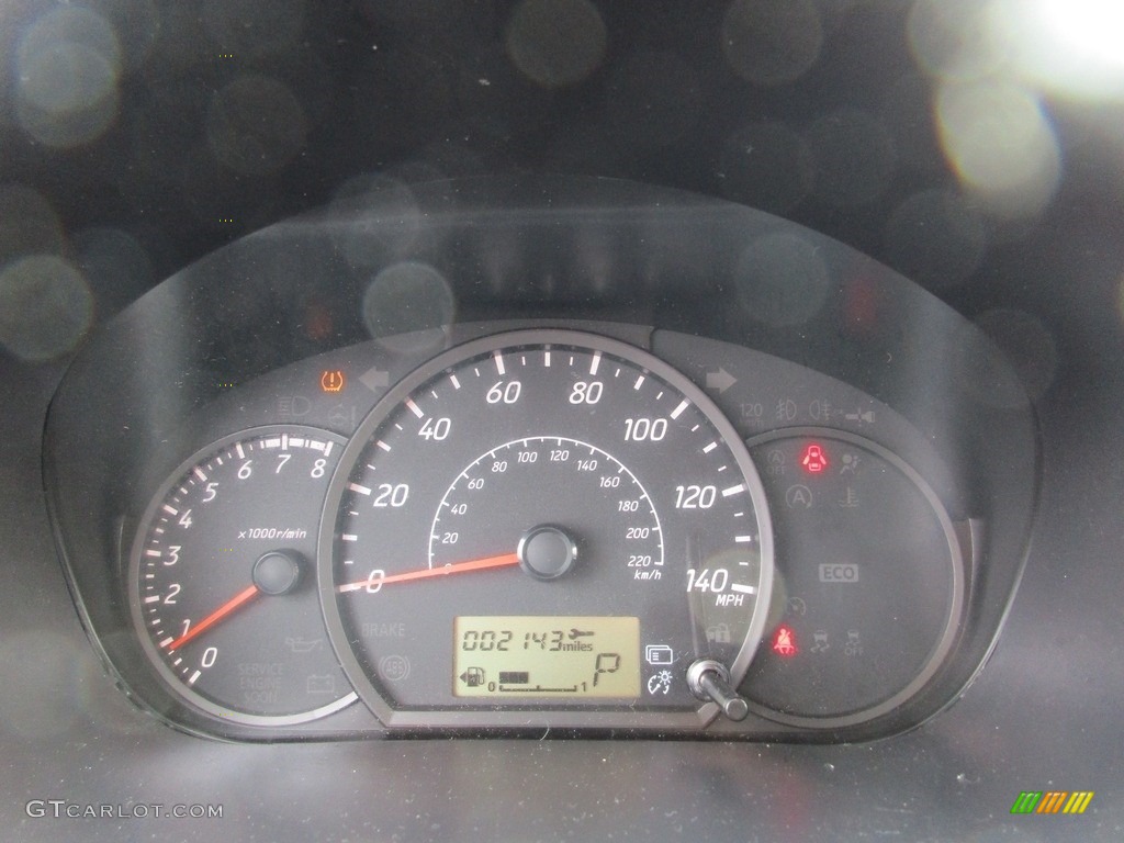 2017 Mitsubishi Mirage ES Gauges Photo #117213379