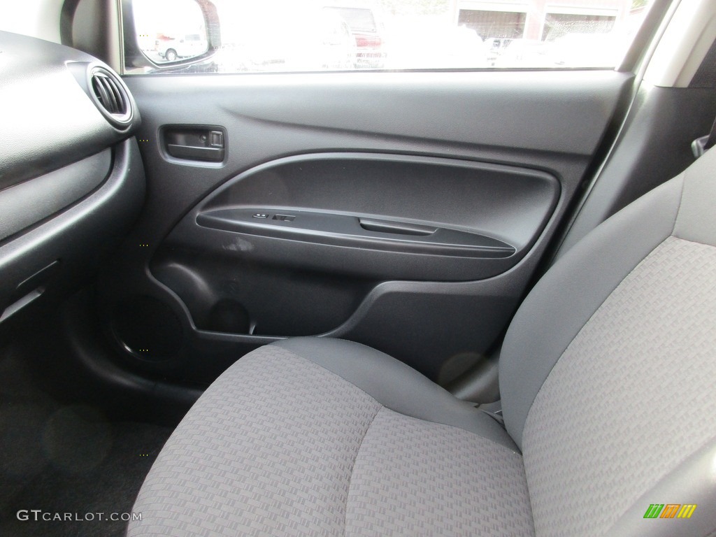 2017 Mitsubishi Mirage ES Black Door Panel Photo #117213445