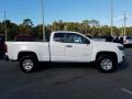 2016 Summit White Chevrolet Colorado WT Extended Cab  photo #6