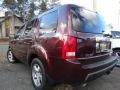 2009 Dark Cherry Pearl Honda Pilot EX-L 4WD  photo #5