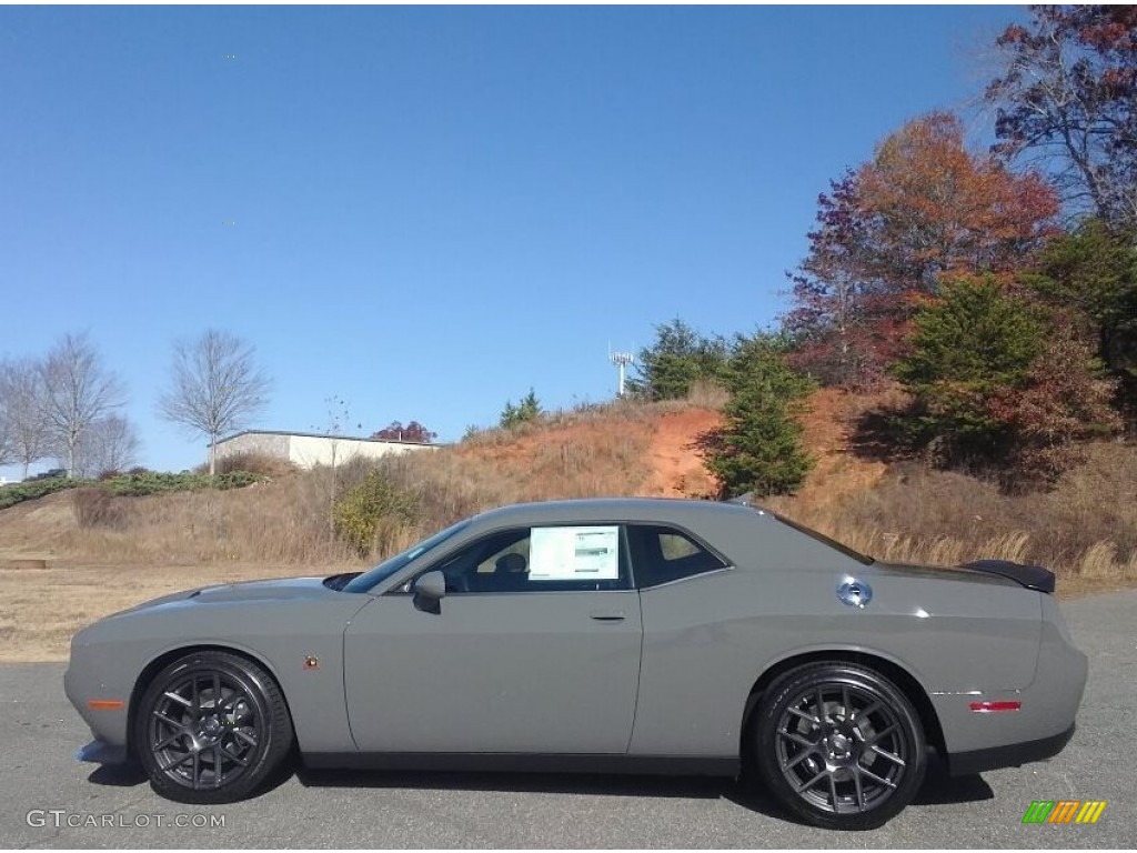 2017 Challenger R/T Scat Pack - Destroyer Grey / Black photo #1