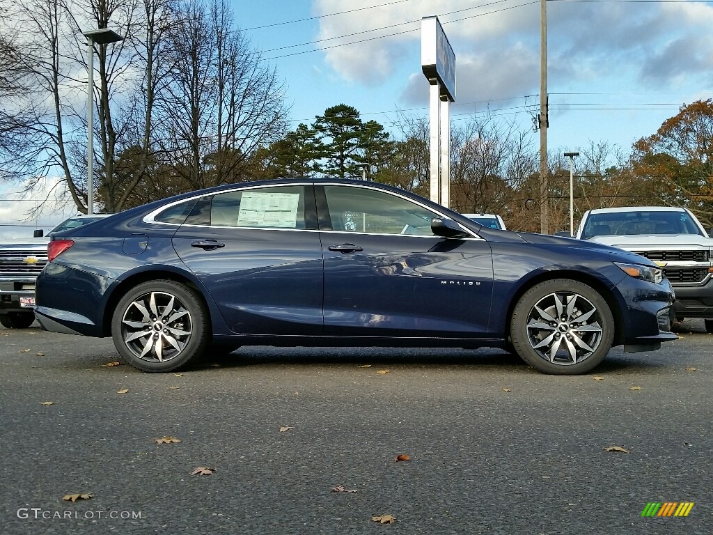 2017 Malibu LT - Blue Velvet Metallic / Jet Black photo #3