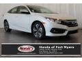 2017 White Orchid Pearl Honda Civic EX-L Sedan  photo #1