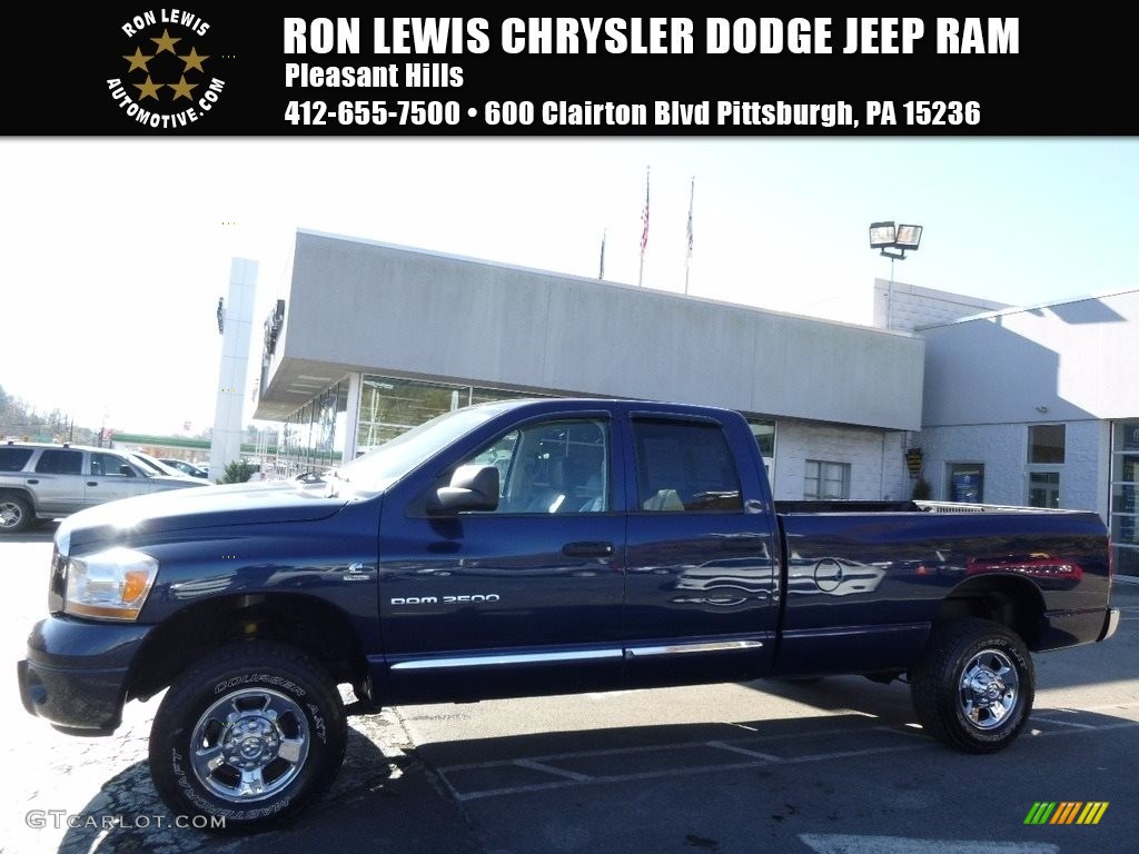 Atlantic Blue Pearl Dodge Ram 2500