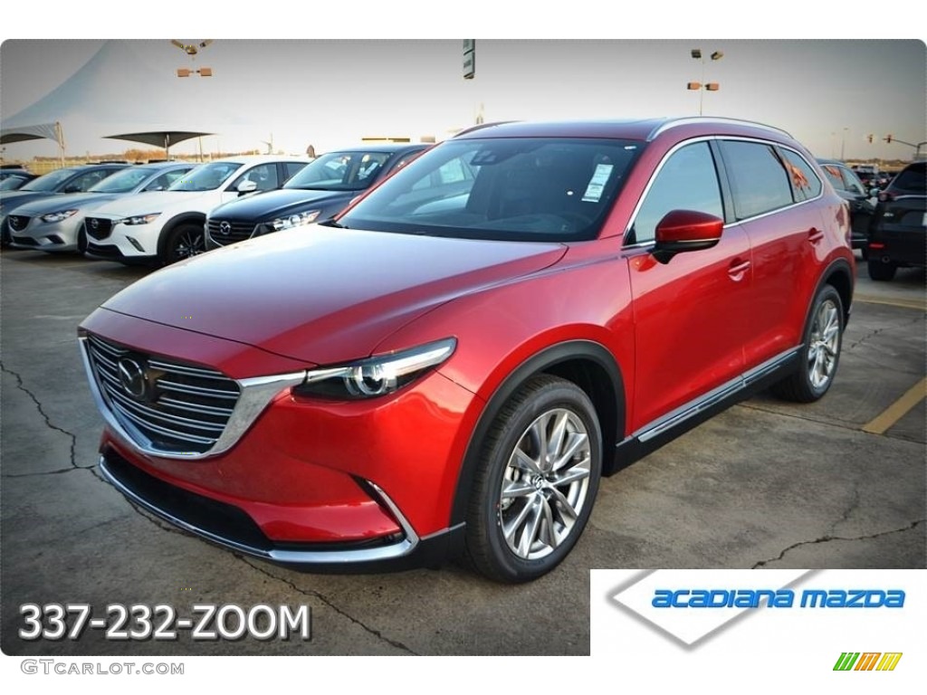 Soul Red Metallic Mazda CX-9