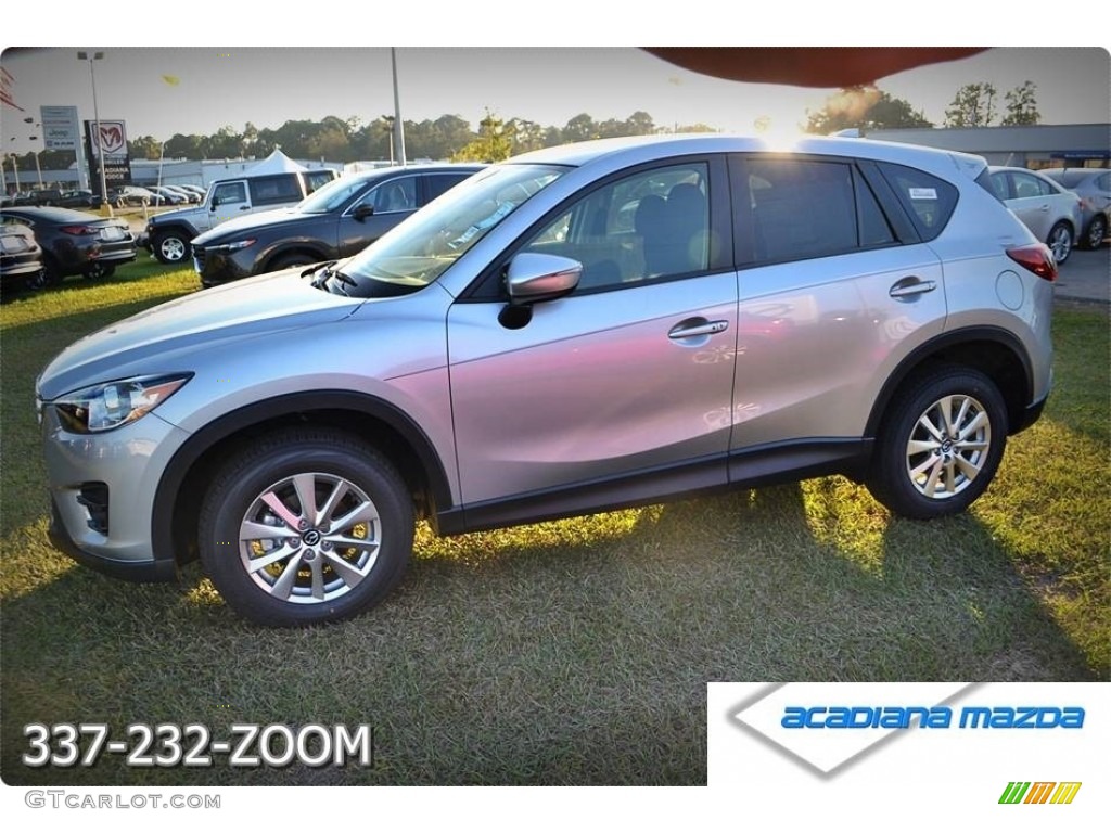 2016 CX-5 Touring - Sonic Silver Metallic / Black photo #2