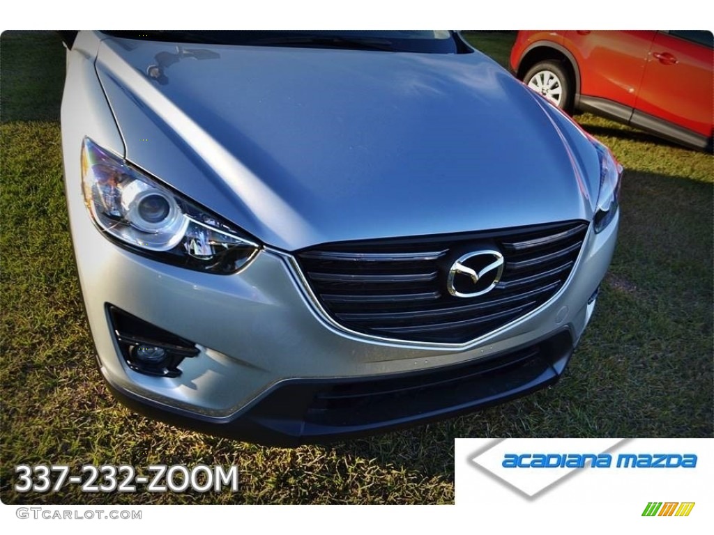 2016 CX-5 Touring - Sonic Silver Metallic / Black photo #7