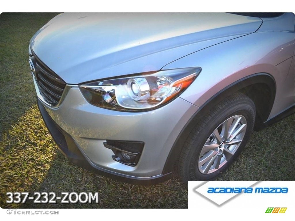 2016 CX-5 Touring - Sonic Silver Metallic / Black photo #8