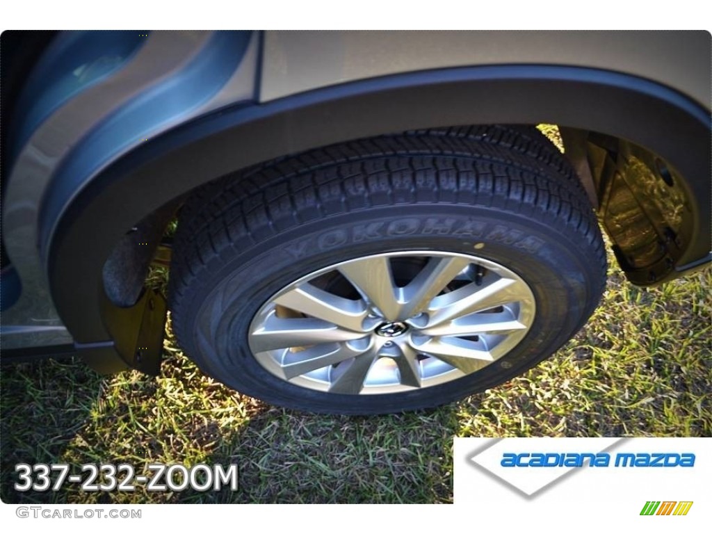2016 CX-5 Touring - Sonic Silver Metallic / Black photo #13