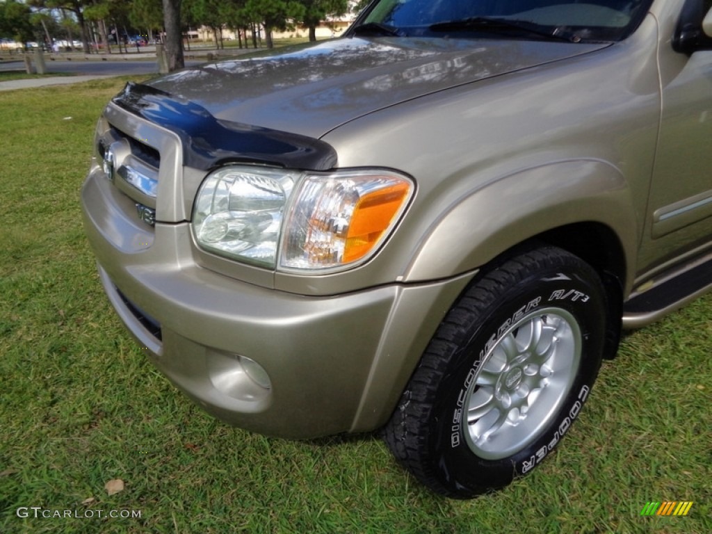 2005 Sequoia SR5 4WD - Desert Sand Mica / Taupe photo #19