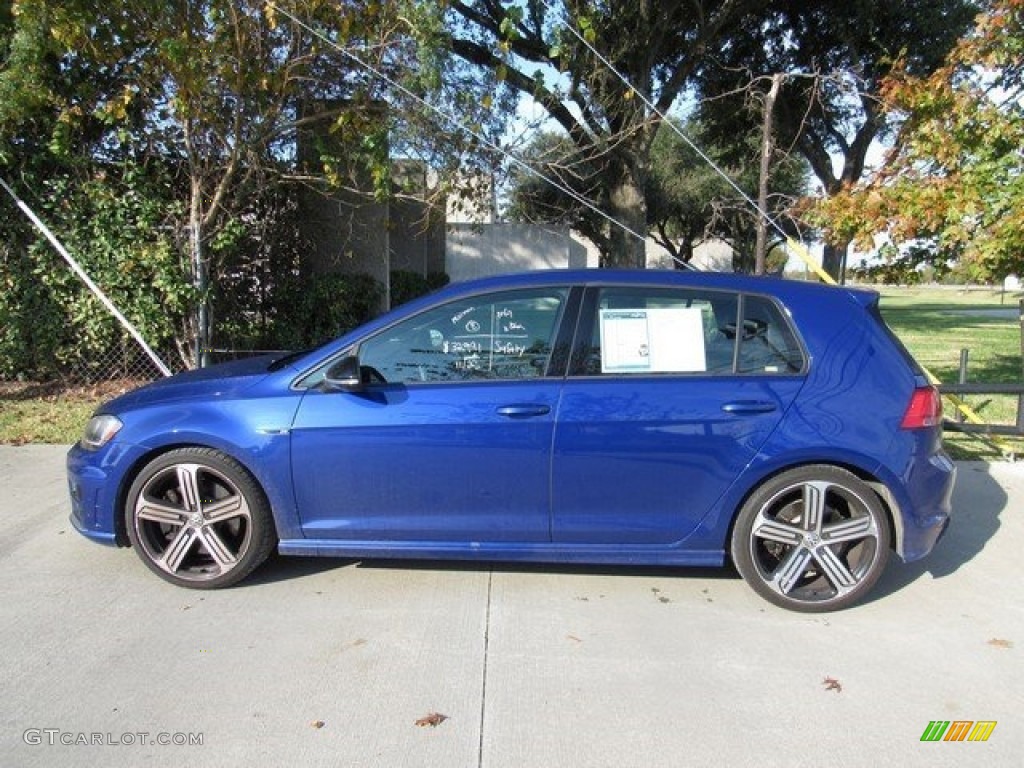 Lapiz Blue Metallic 2015 Volkswagen Golf R 4Motion w/DCC. Nav. Exterior Photo #117226615