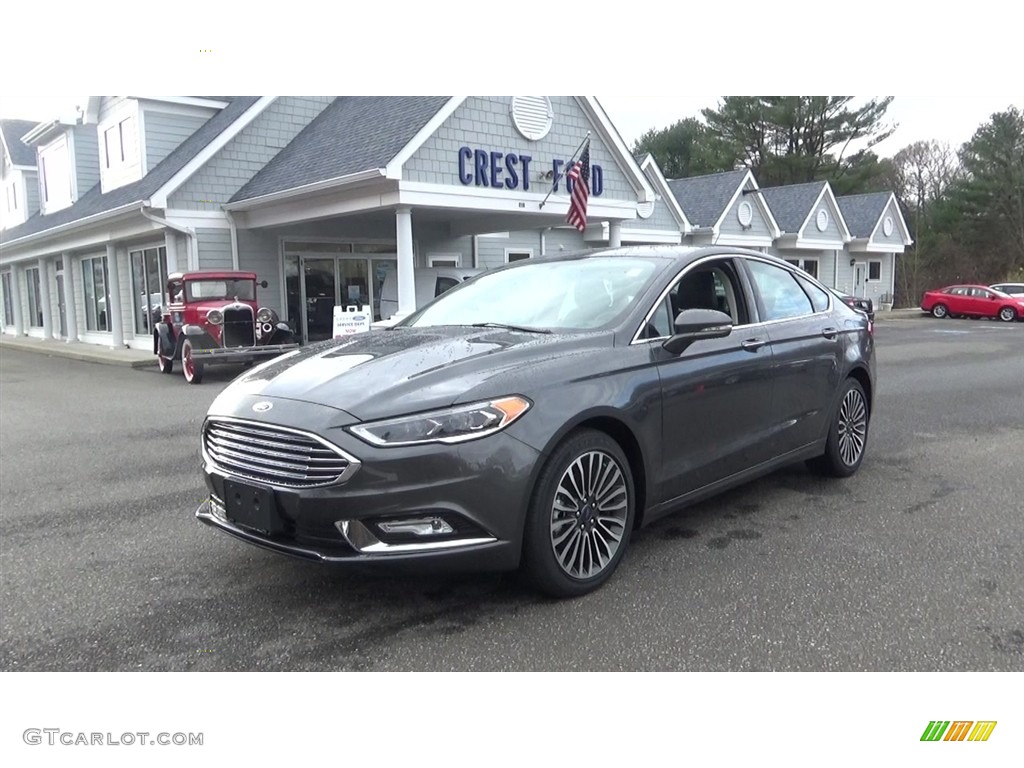 2017 Fusion SE AWD - Magnetic / Ebony photo #3