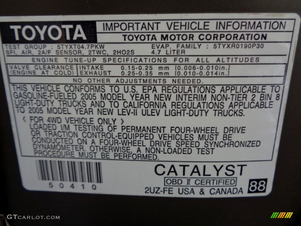 2005 Sequoia SR5 4WD - Desert Sand Mica / Taupe photo #84
