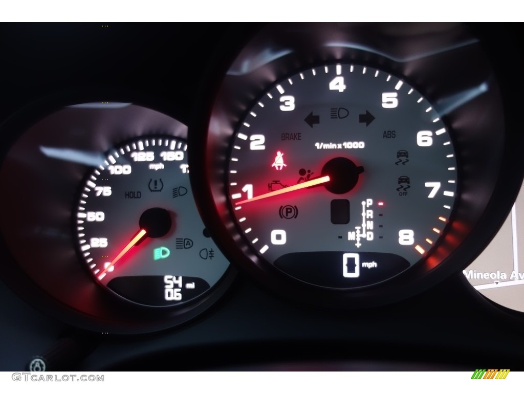 2017 Porsche 718 Boxster Standard 718 Boxster Model Gauges Photos