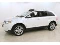 2013 White Platinum Tri-Coat Ford Edge Limited AWD  photo #3