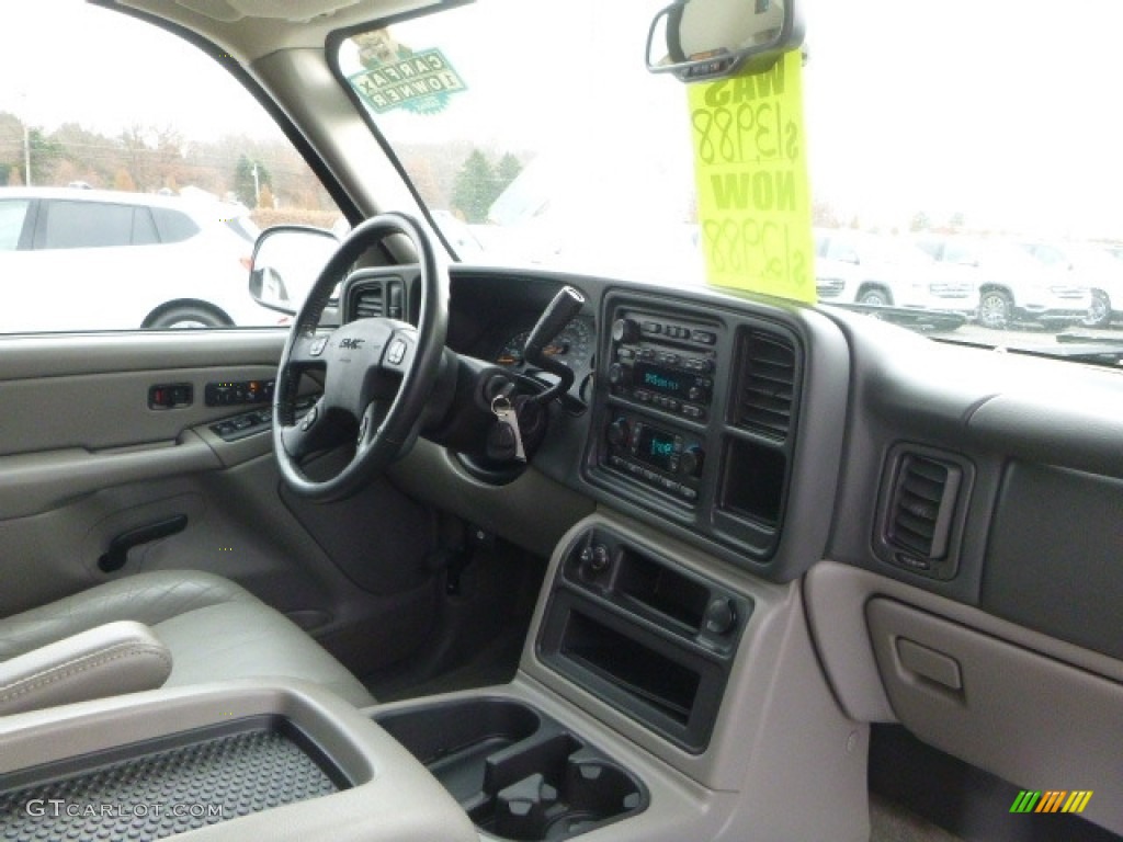 2005 Yukon SLT 4x4 - Onyx Black / Pewter/Dark Pewter photo #14