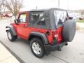 2014 Flame Red Jeep Wrangler Sport 4x4  photo #11