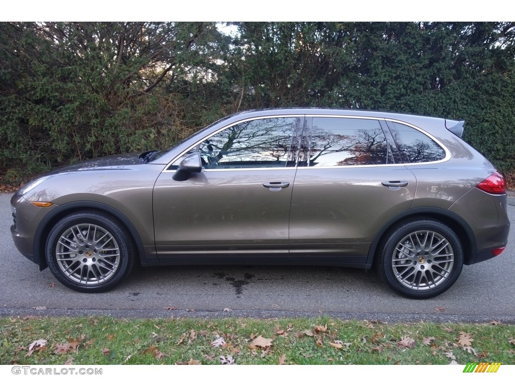 2014 Cayenne S - Umber Metallic / Black photo #3