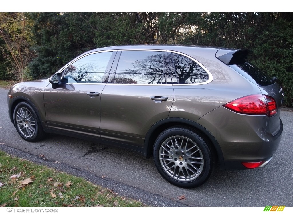 2014 Cayenne S - Umber Metallic / Black photo #4