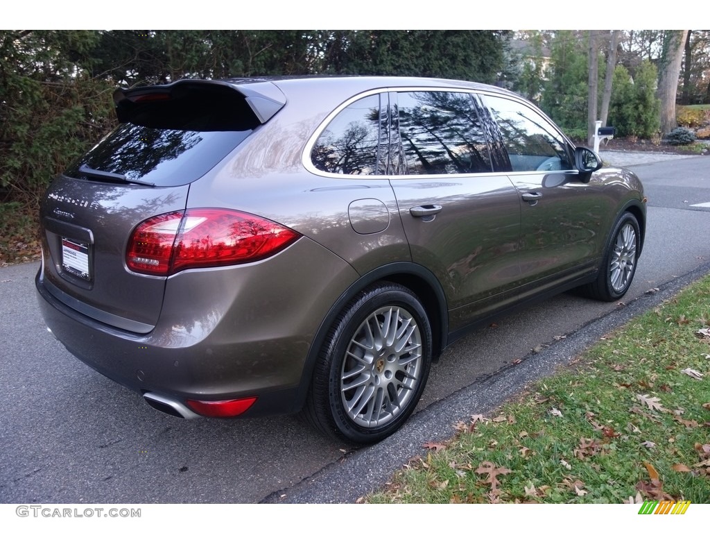 2014 Cayenne S - Umber Metallic / Black photo #6